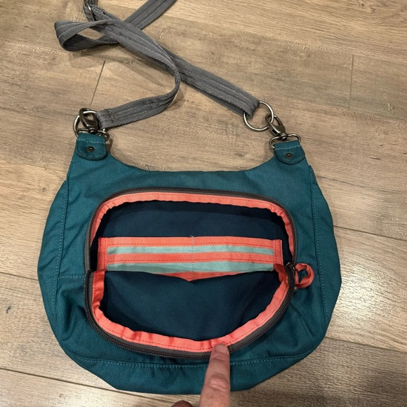 REI Parkrose Crossbody Purse Hawaiian Teal Bag - Picture 4 of 7